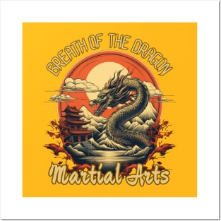 Breath Of The Dragon Martial Arts Posters and Art